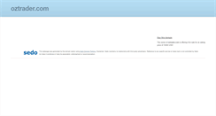 Desktop Screenshot of oztrader.com